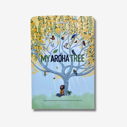 My Aroha Tree Poster and Sticker Book Set-By Wildling Books-Matakana Pharmacy